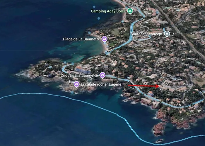 Paradis Bleu Saint-Raphael (Var)